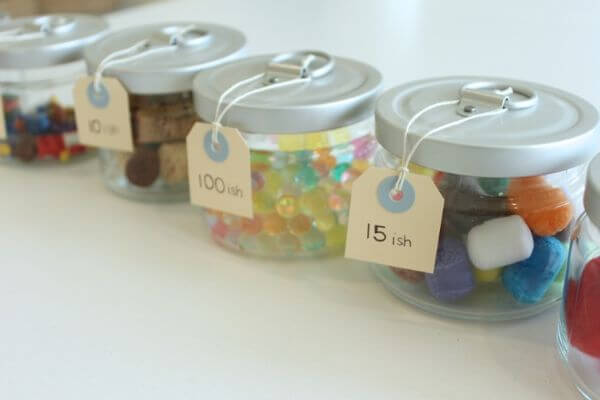 Math Activity With Jar For 3 Year Old Math Teaching Activities For Preschoolers