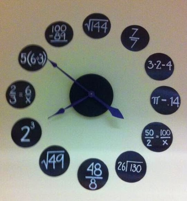 Math Teaching Clock Ideas For Kids Clock Decoration Ideas for Classroom