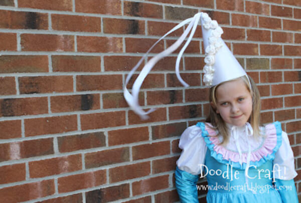 Medieval & Middle Ages Activities & Project Ideas Medieval Princess HENNIN Hat Tutorial For Kids