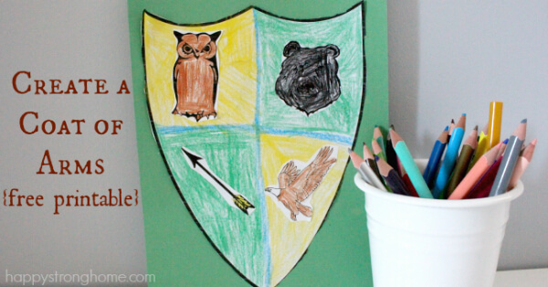Middle Ages Coat Of Arms Activity 