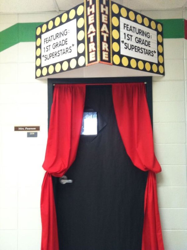 Oscar Themed Door Decoration For Classroom Oscar-Worthy Hollywood Theme Classroom Ideas