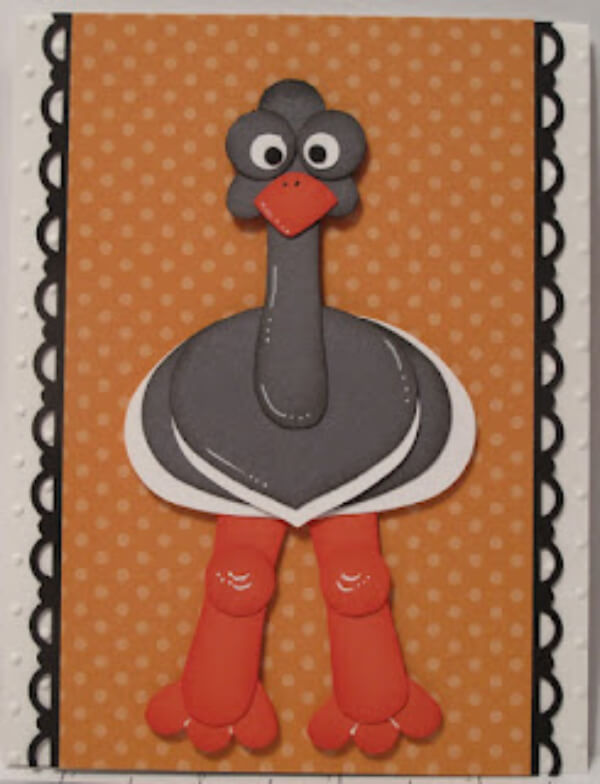 Ostrich Punch Card Activities For Kindergarten