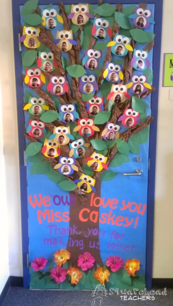 Kindergarten Classroom Door Decorations Owl Themed Classroom Ideas For Kids