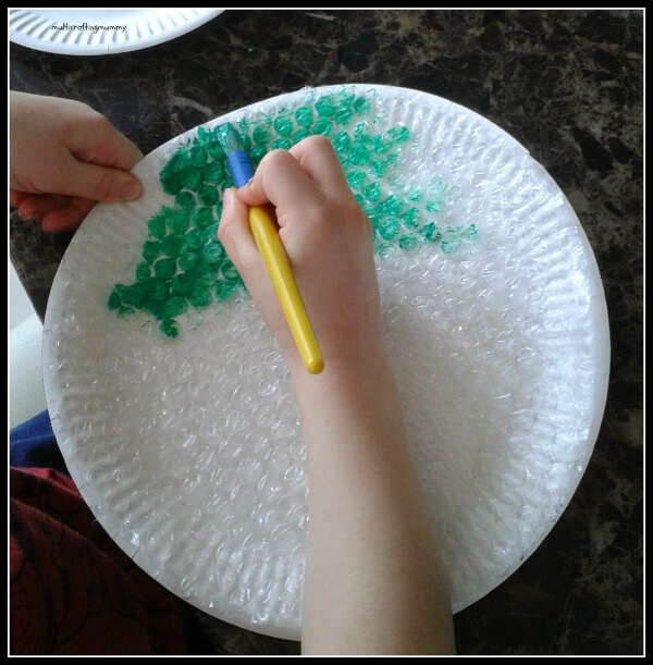 Bubble Wrap Craft Ideas for Kids Painting Activity With Bubble Wrap