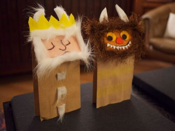 Paper Bag Wildlife Crafts For Kids