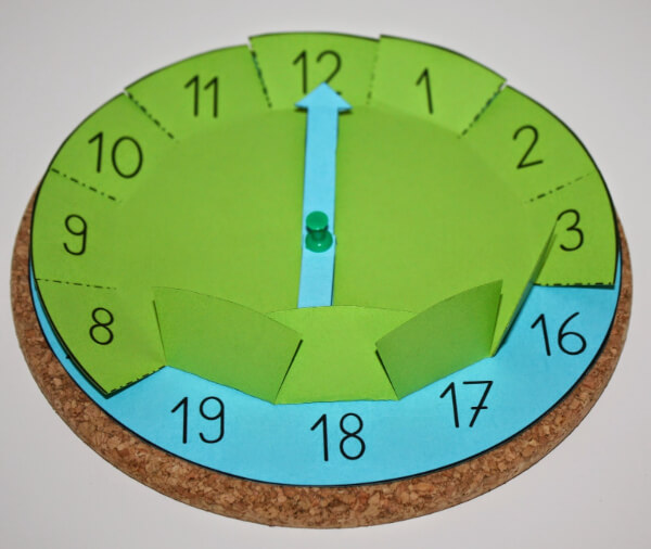 Paper Clock Craft Ideas For Kids