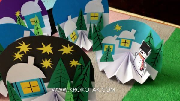 Paper Winter Craft Project For Classroom Classroom Winter Crafts