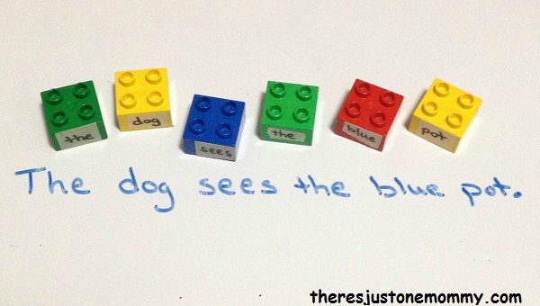 Grammar Activity With LEGO For Kids Parts of Speech Games & Activities for Kids