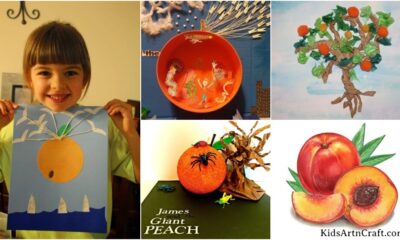 Peach Crafts & Activities For Kids