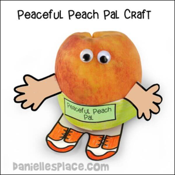 Peach Pal Spirit Bible Craft For Kids