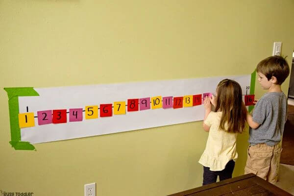 Placing Number Math Activity For Kids Interactive Number Line Activities