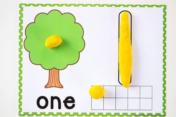 Play Dough Math Activities For Preschoolers