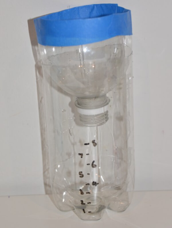 Rain Gauge Recycled Bottle Craft Recycled Plastic Bottle Ideas for Kids
