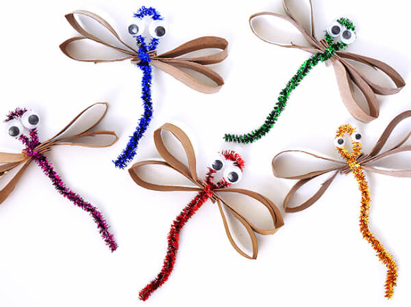 Shiny Pipe Cleaner DragonFlies Tutorial