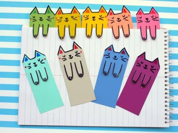 Simple Printable Bookmarks Craft For Kids