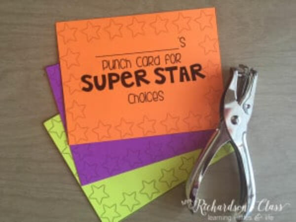 Simple Punch Cards Activities In My Classroom Activities to Make Reading Enjoyable