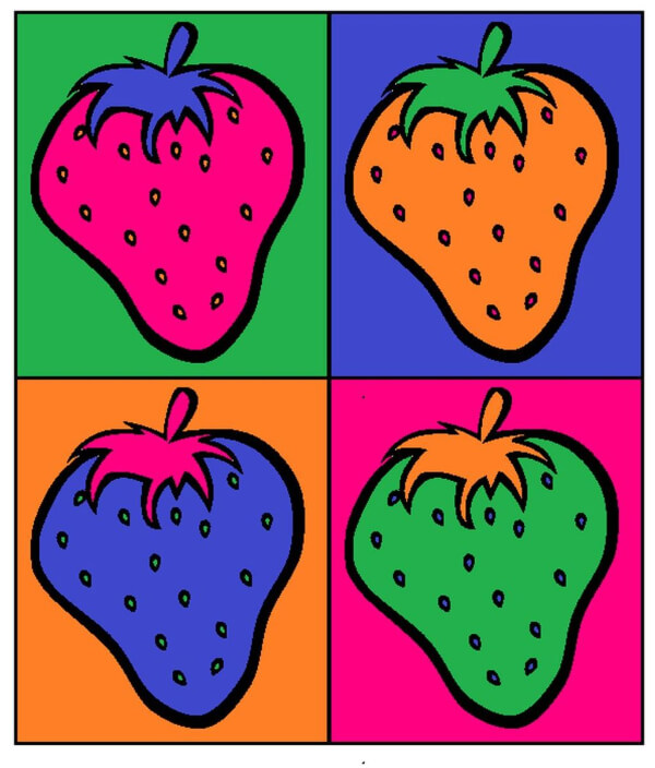 Strawberry Andy Warhol And Pop Art