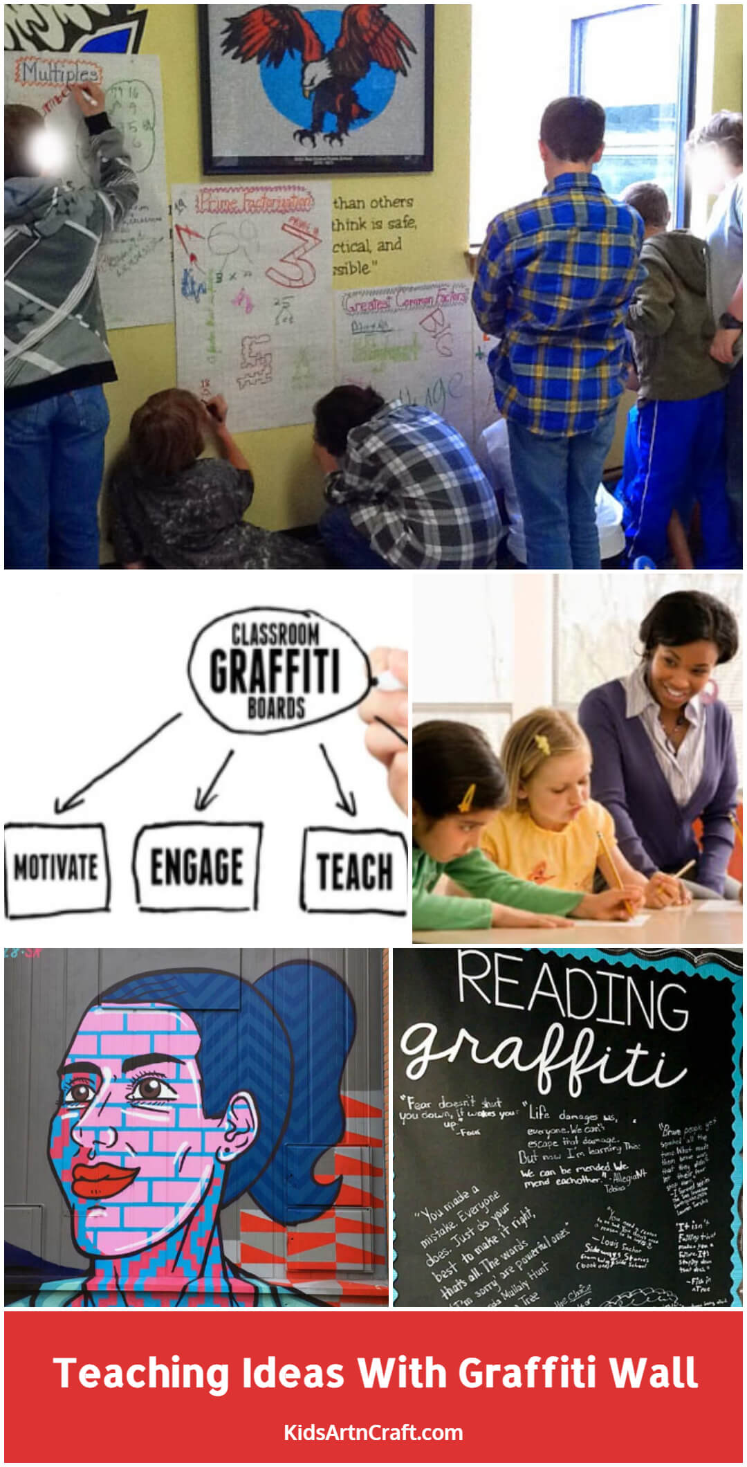 Teaching Ideas With Graffiti Wall for Kids