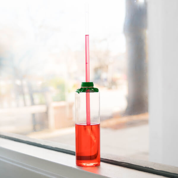 Thermometer Experiment From Homemade Bottle Fun experiments for kids to Do at Home