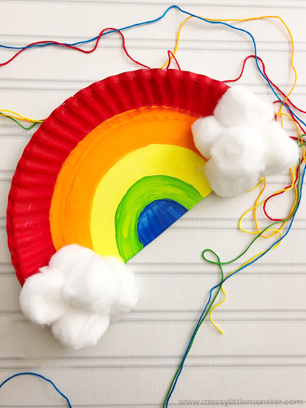 Tissue Paper Rainbow Activities For Preschool