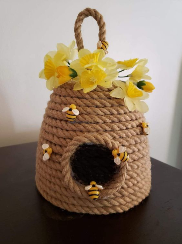Beehive Craft Ideas for Kids Unique Beehive Rope Craft