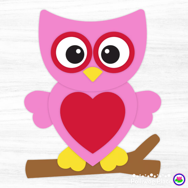 Flamingo Craft & Activities For Kids Valentine Owl Craft Activity For Kids