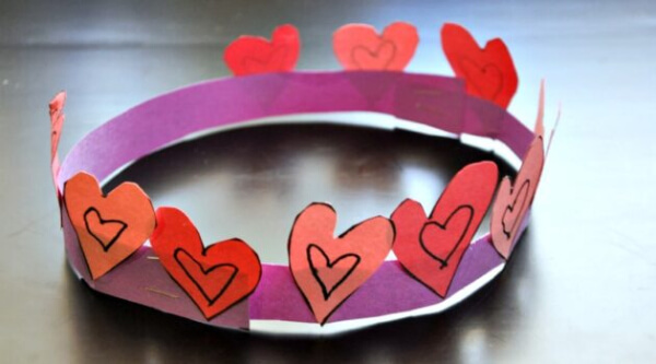 Paper Crown Craft Ideas For Valentine's Day How To Make A Paper Crown – Easy DIYs for Kids