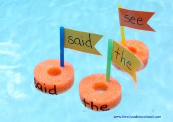 Teaching Fraction With Pool Noodle