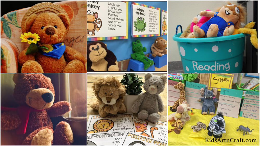 Ways to Use Stuffed Animals in the Classroom - Kids Art & Craft