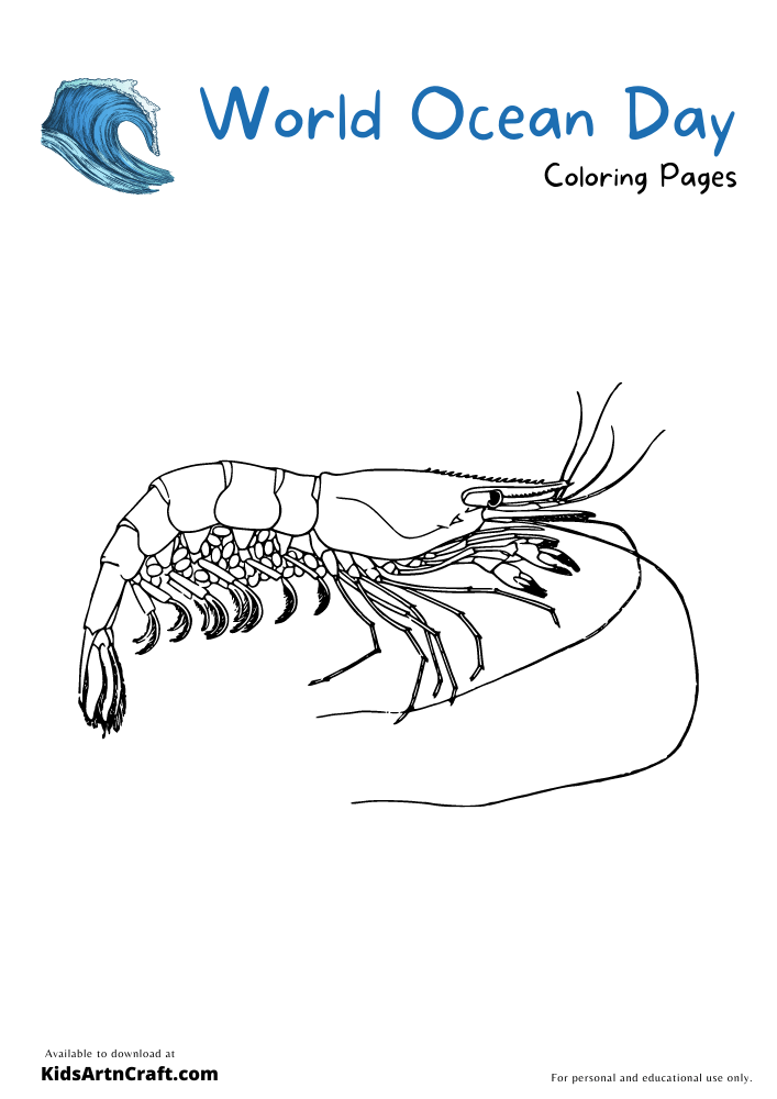 World Oceans Day Coloring Pages For Kids Free Printables Kids Art 