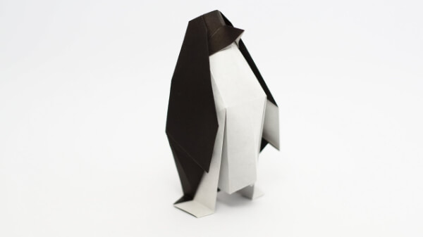 3D Origami Penguin Instructions
