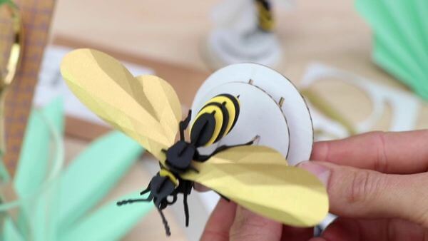 3d Wasp Craft With Paper For Kids