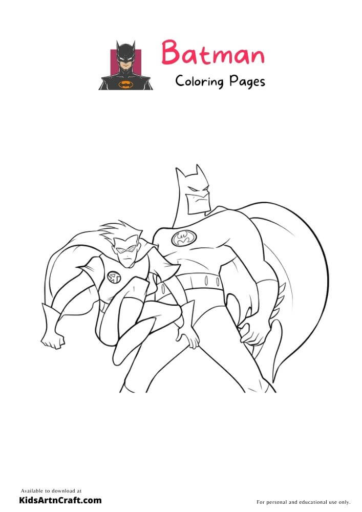 Batman Drawing For Kids