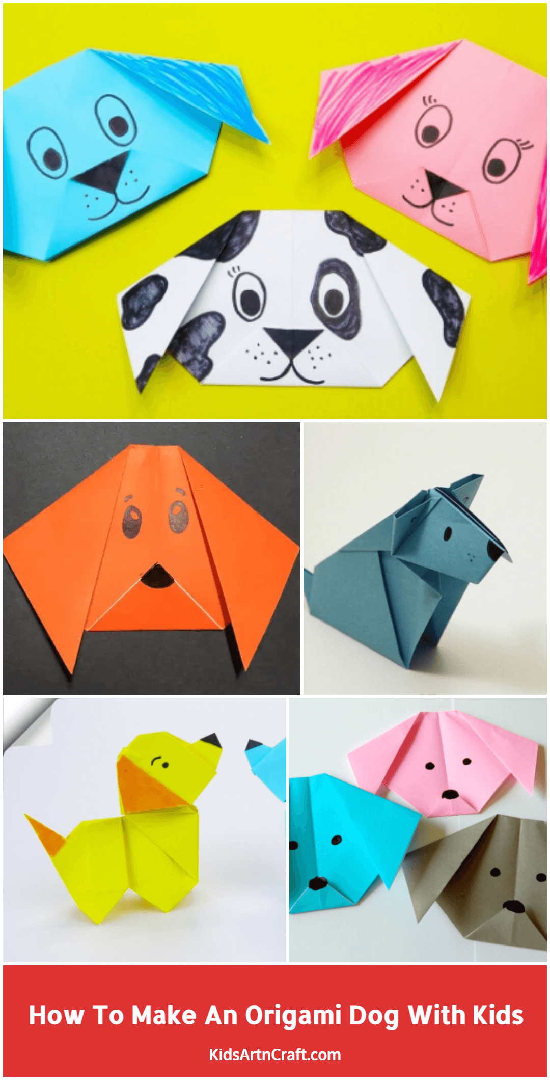 How To Make An Origami Dog With Kids