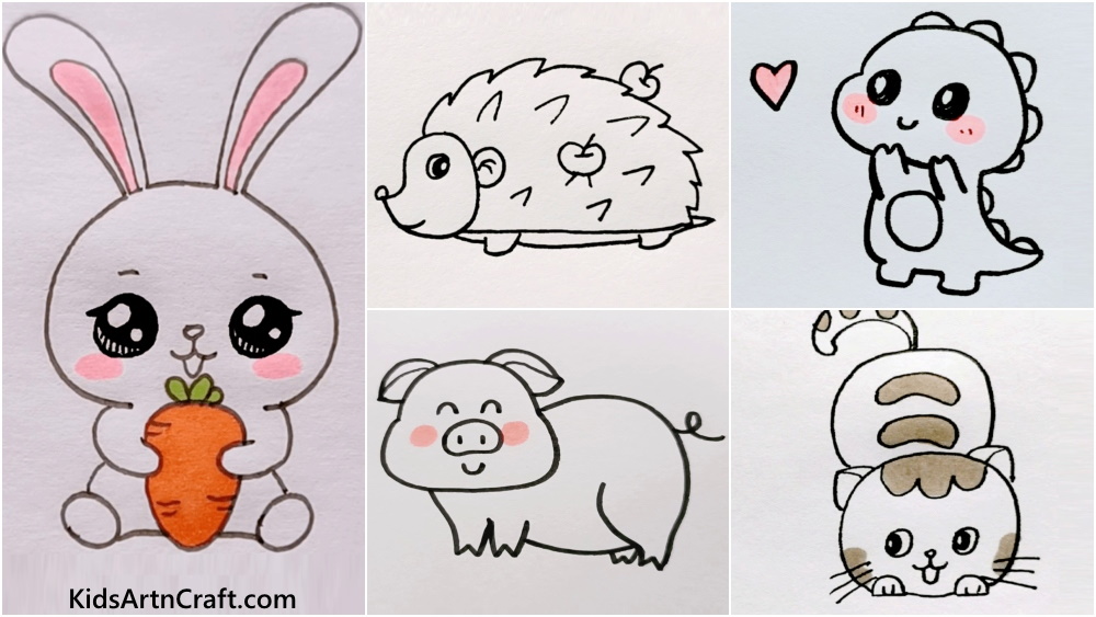 Cool Drawing Ideas For Kids - Easy & Unique - Kids Art & Craft