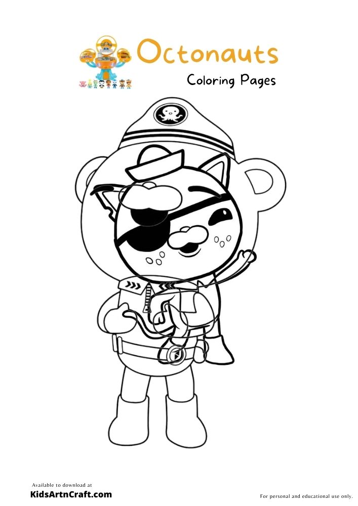 Octonauts Coloring Pages For Kids
