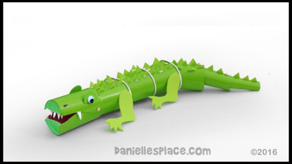 Alligator Craft With Paper Cup