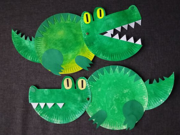 Alligator Crafts & Activities for Kids Alligator Paper Plate Craft
