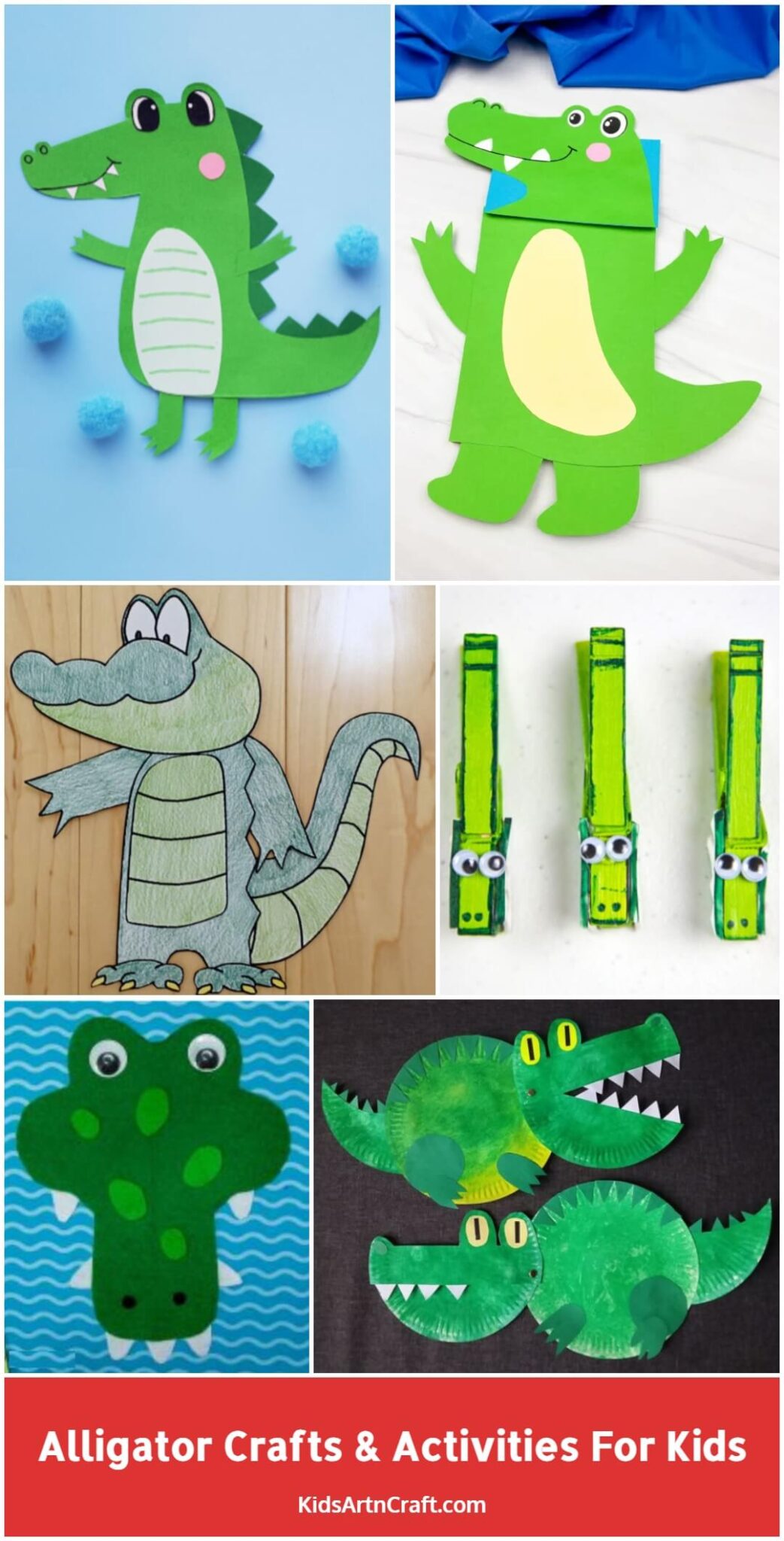 Alligator Crafts & Activities for Kids - Kids Art & Craft