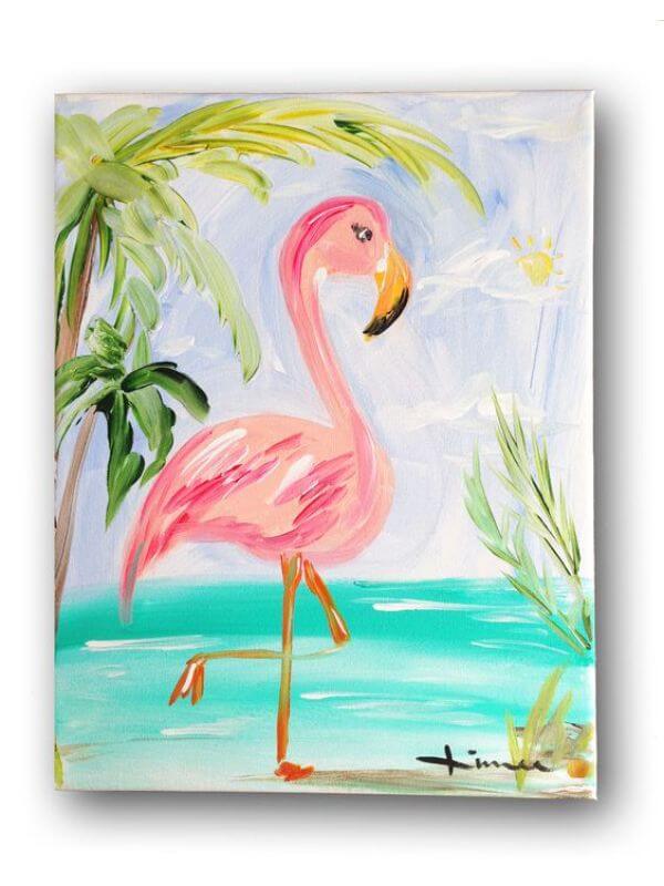 Amazing Flamingo Painting Ideas For Kids