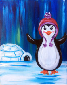 Penguin Paintings For Kids - Kids Art & Craft