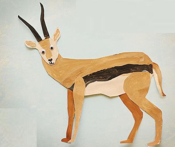 Antelope Printable Craft & Activities For Kids