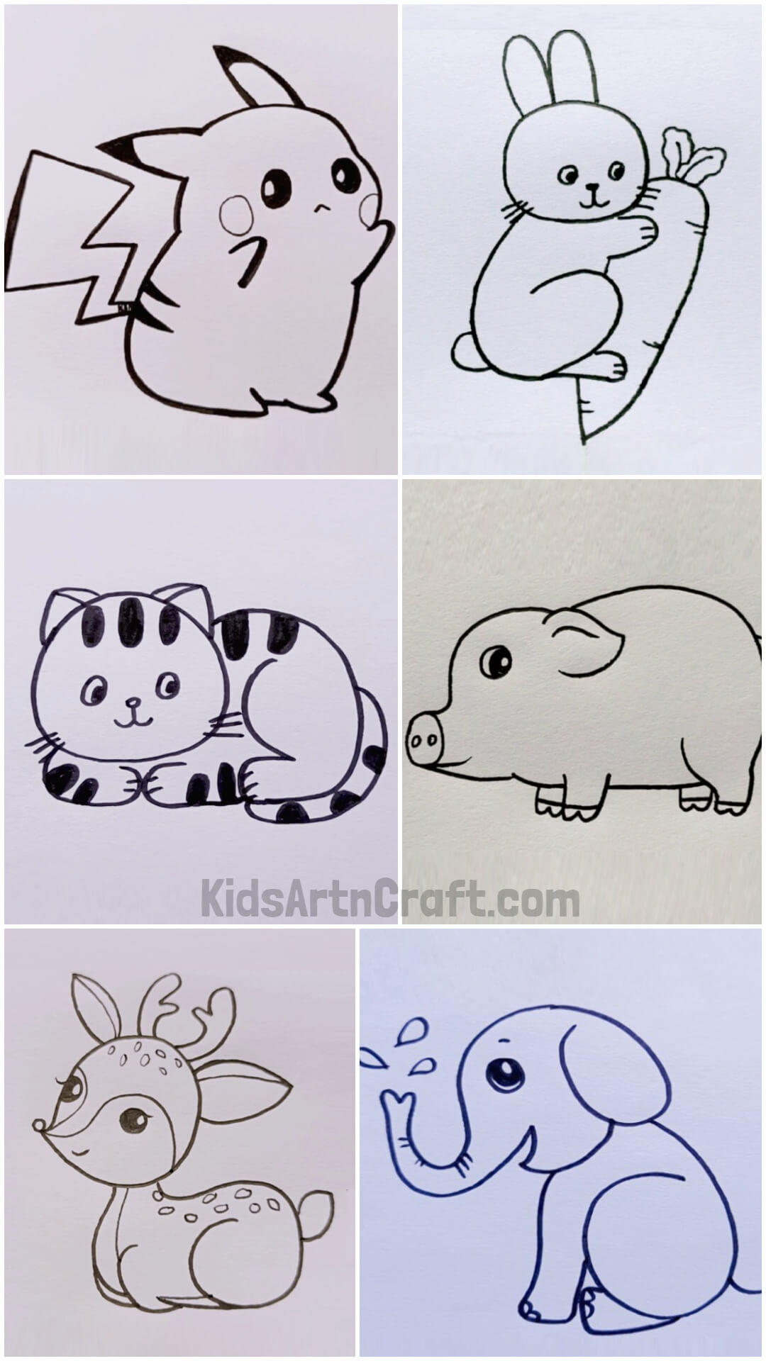 Enhance Your Drawing Skills with Cute Animals