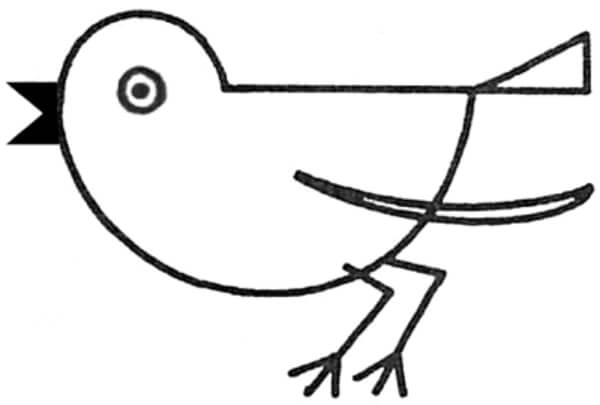 Birds Drawing For Toddlers
