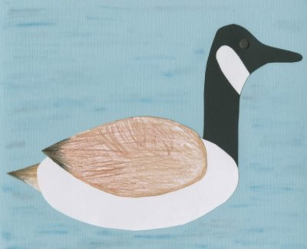 Canadian Goose Craft Activity For Kids