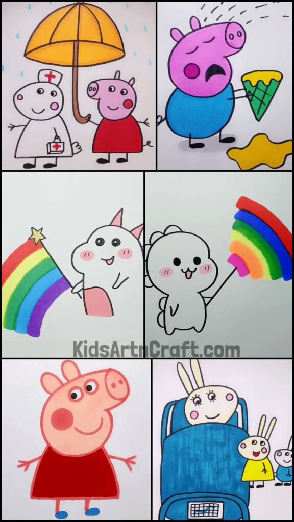 Cute Little Collection Of Easy Drawings For Kids - Kids Art & Craft