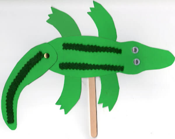 Crocodile Crafts & Activities For Kids Cool Crocodile Toy Craft Idea For Kids
