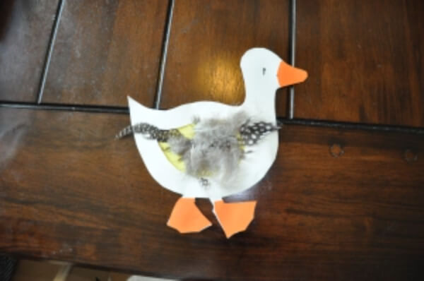 Creative Goose Craft For Kids