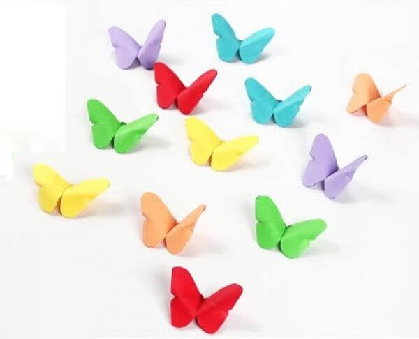 Creative Origami Ideas That Kids Can Make Butterfly Mother's Day Gift Ideas
