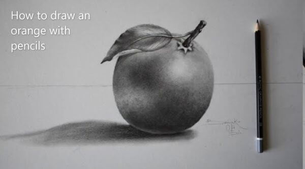 Creative Pencil Drawing Art For Kids